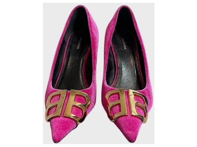 Décolleté Balenciaga rosa T.36,5 - vista 2