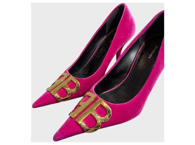 Décolleté Balenciaga rosa T.36,5 - vista 4