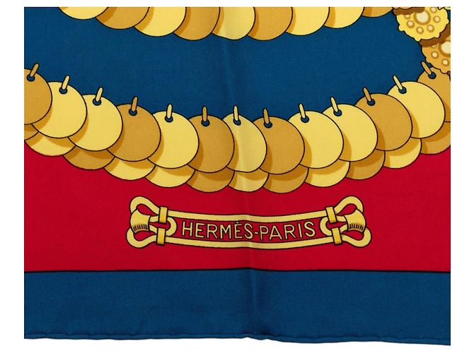 Hermès Kosmima Seidentuch rot 90 - Ansicht 3