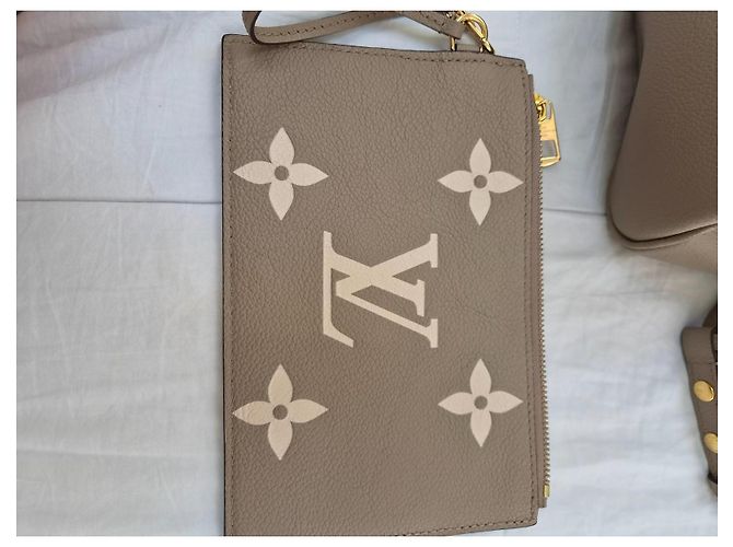 Louis Vuitton NéoNoé Monogram Borsa a Secchiello Taupe - vista 12