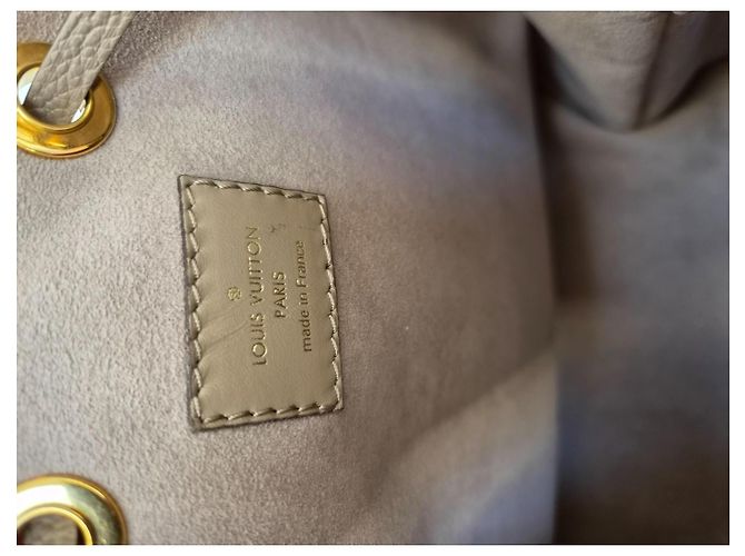 Louis Vuitton NéoNoé Monogram Borsa a Secchiello Taupe - vista 7