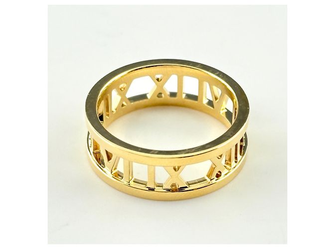 Autre Marque Tiffany & Co. Atlas Open Ring aus Gelbgold - Ansicht 2