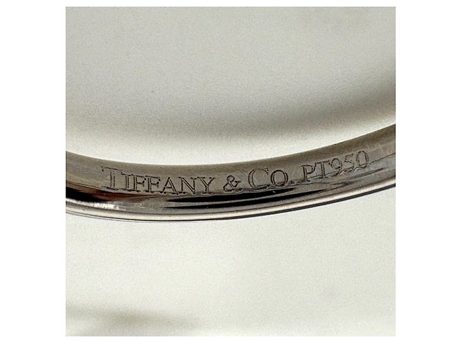 Autre Marque Anello Fascia Curva in Platino Tiffany & Co. - vista 3