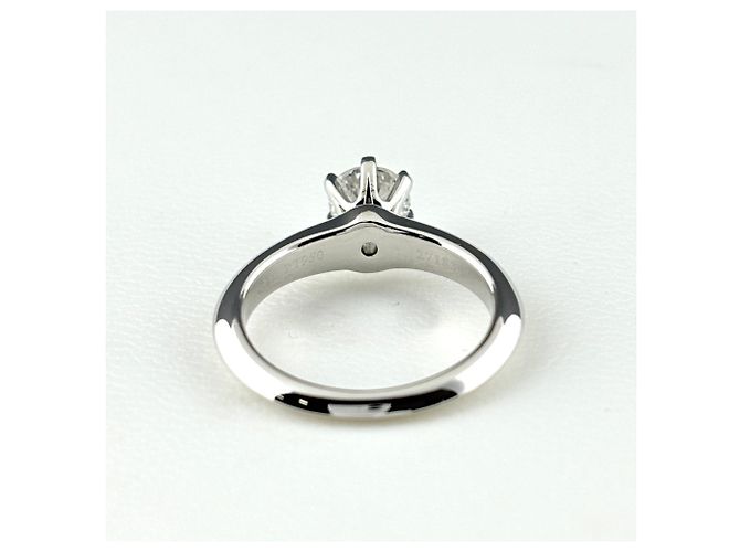 Autre Marque Tiffany & Co. Solitär-Ring aus Platin - Ansicht 5