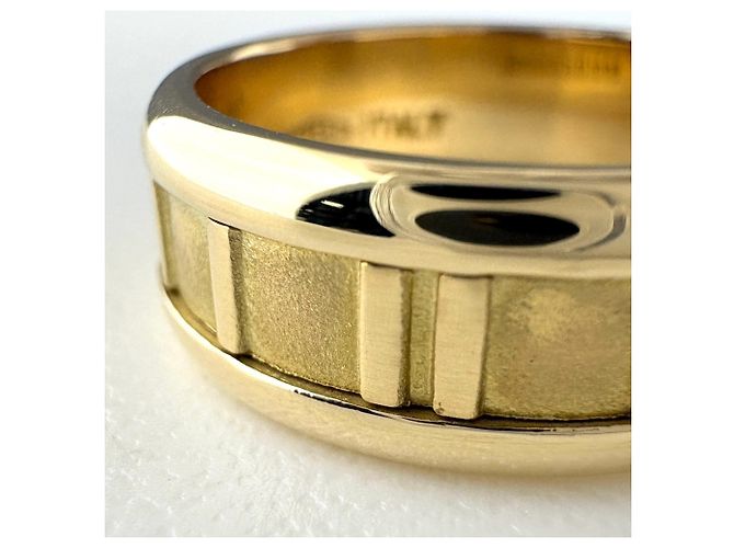 Autre Marque Tiffany & Co. Atlas Ring aus Gelbgold - Ansicht 2