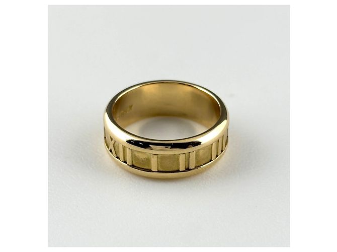 Autre Marque Tiffany & Co. Atlas Ring aus Gelbgold - Ansicht 4