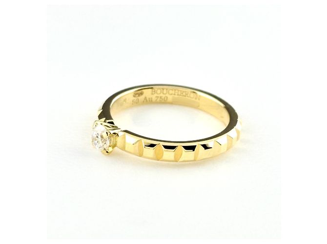 Anello Solitario Boucheron Quatre Clou de Paris - vista 3