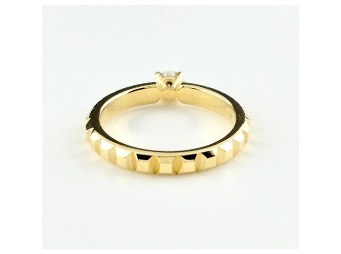 Anello Solitario Boucheron Quatre Clou de Paris - vista 4