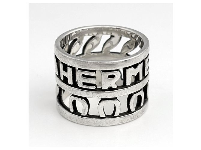 Hermès Hermes Campagne Silver Bandring - Ansicht 2