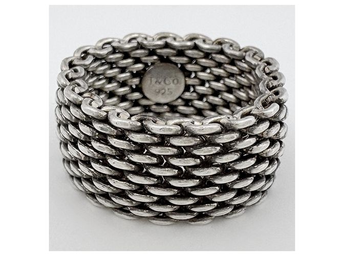 Autre Marque Tiffany & Co. Somerset Mesh Ring - Ansicht 2