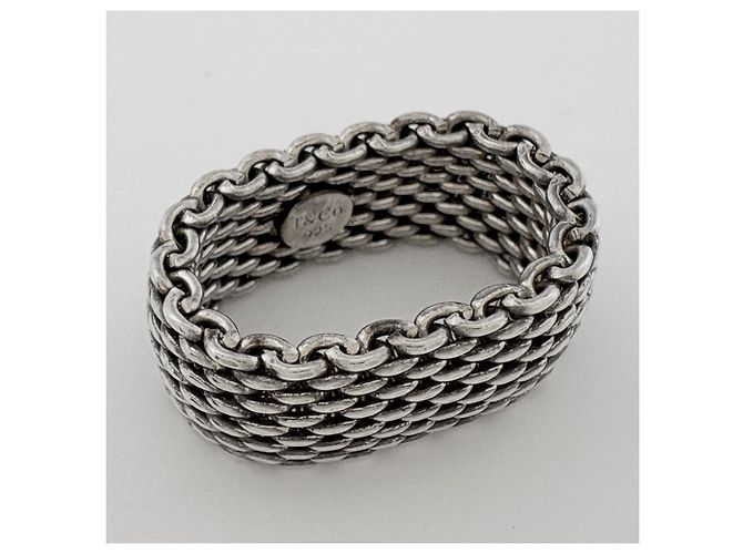 Autre Marque Tiffany & Co. Somerset Mesh Ring - Ansicht 4