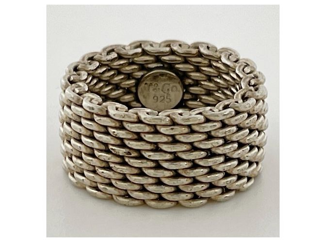 Autre Marque Anillo Tiffany & Co. Somerset Mesh - vista 2