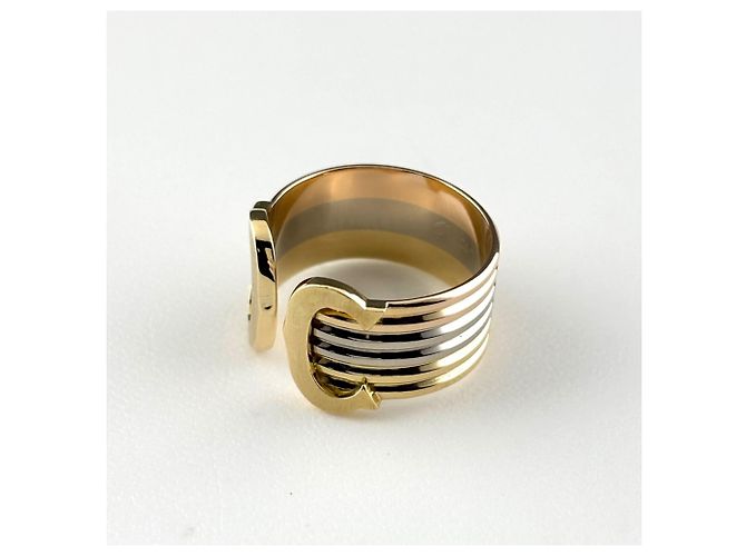 Cartier 2C Dreifarbiger Bandring - Ansicht 2