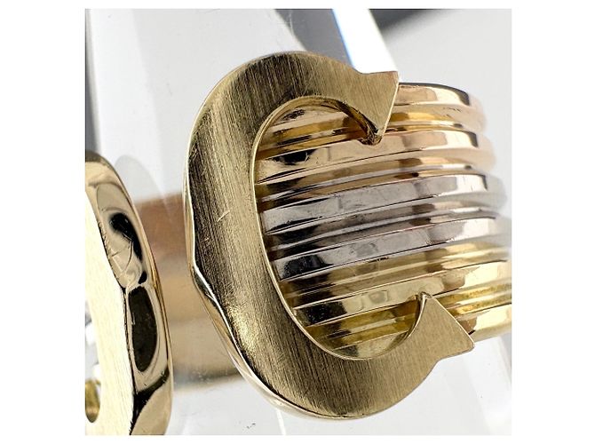 Cartier 2C Dreifarbiger Bandring - Ansicht 4
