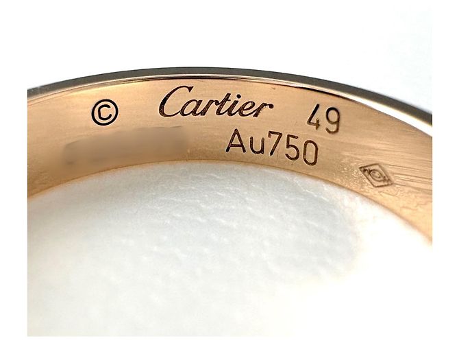 Cartier Mini Love PG Pink Gold Ring - Ansicht 5