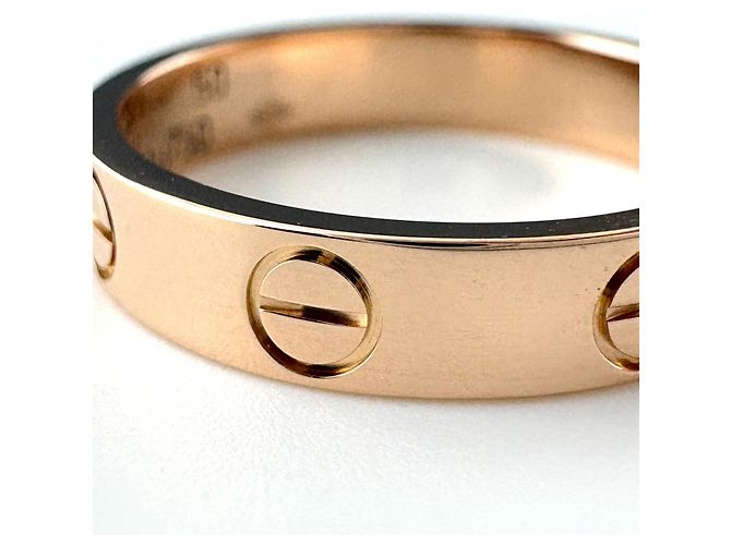 Cartier Mini Love PG Pink Gold Ring - Ansicht 3