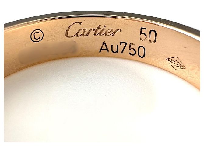 Cartier Mini Love PG Pink Gold Ring - Ansicht 5
