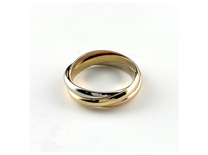 Anello Cartier Trinity in Oro Giallo - vista 2