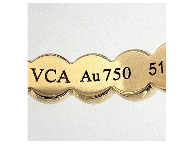 Anillo Alianza Van Cleef & Arpels en Oro Amarillo 18K - vista 3