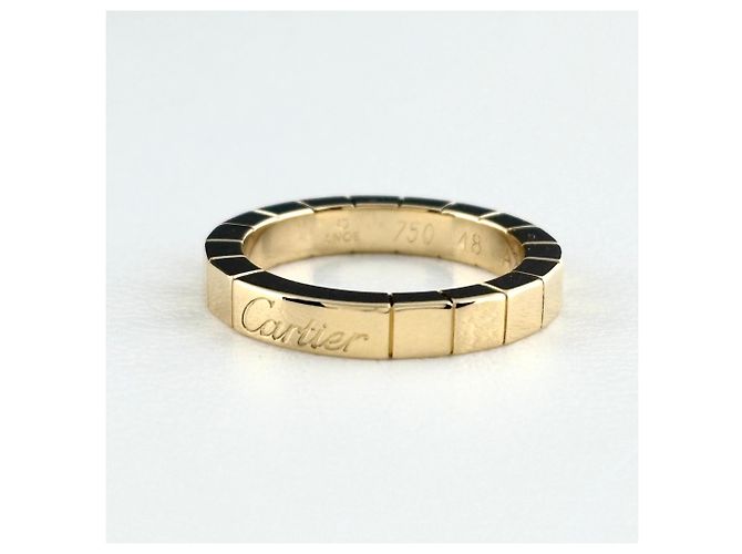 Anello Cartier Lanieres in Oro Giallo - vista 2