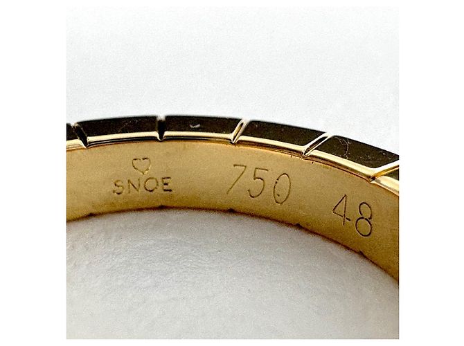 Anello Cartier Lanieres in Oro Giallo - vista 4