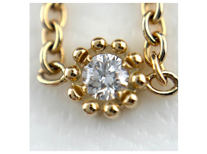 Anello Christian Dior Mimi Rose in Oro Giallo e Diamanti - vista 2