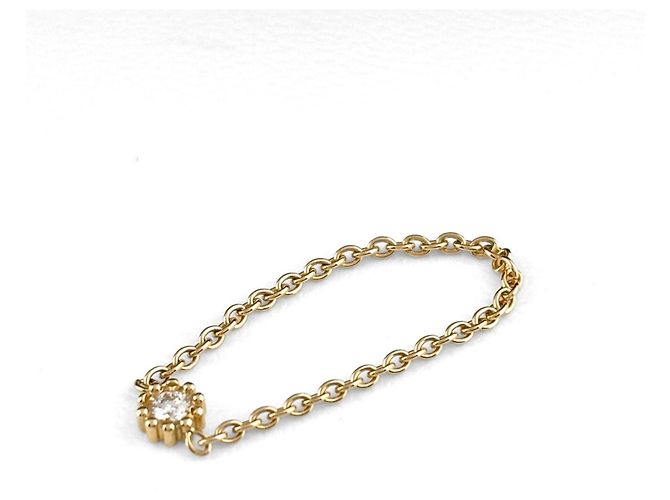 Anello Christian Dior Mimi Rose in Oro Giallo e Diamanti - vista 3