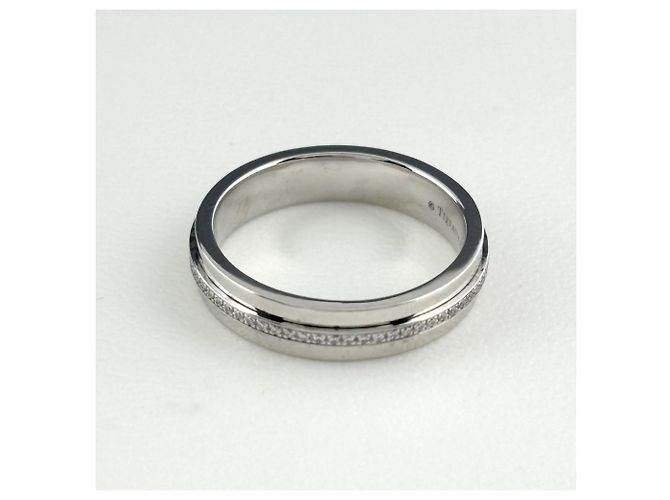 Autre Marque Anello Tiffany & Co. T Narrow Diamanti - vista 4