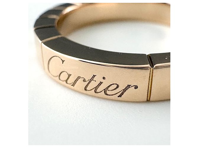 Anello Cartier Lanieres in oro rosa - vista 2