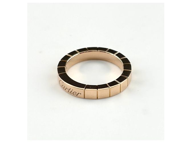 Anello Cartier Lanieres in oro rosa - vista 3
