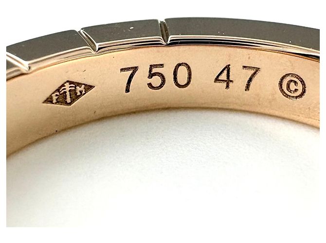 Anello Cartier Lanieres in oro rosa - vista 4