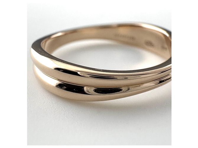 Autre Marque Anillo Double Wave de Tiffany & Co. en oro rosa - vista 2