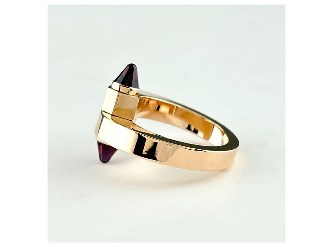 Anello Cartier Menotto in oro rosa - vista 5