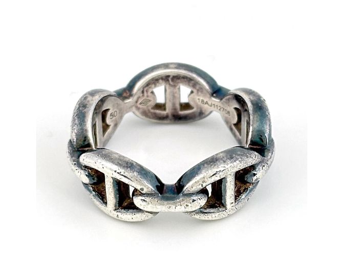 Ring Hermès Anillo Hermes Chaine d'Ancre Enchainee PM - vista 3