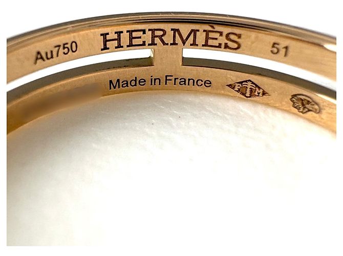 Hermès Hermes Ariane Pink Gold Ring - view 3
