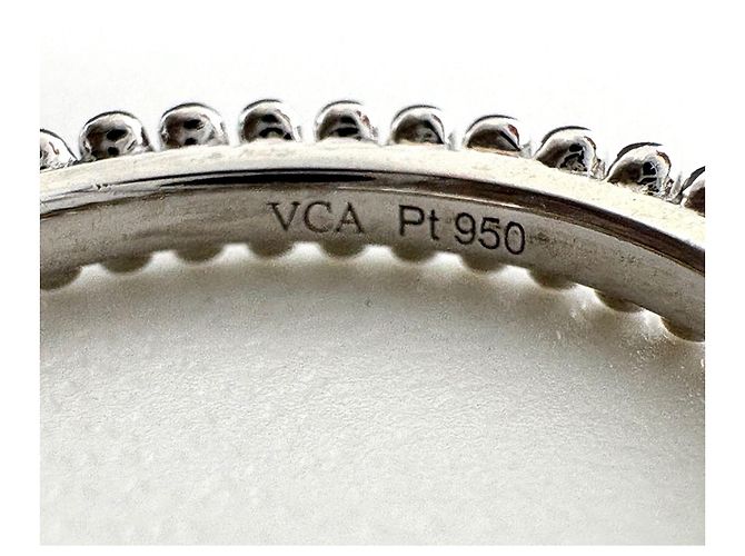 Van Cleef & Arpels Ester Ring aus Platin - Ansicht 6
