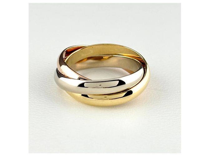 Anello Cartier Trinity in Oro Giallo - vista 2