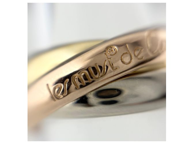 Anillo Cartier Trinity YG Yellow Gold Band Ring - vista 2