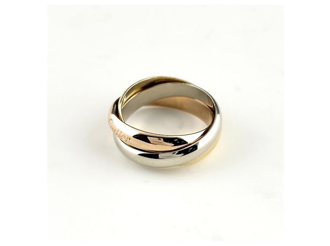 Anillo Cartier Trinity YG Yellow Gold Band Ring - vista 4