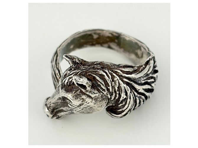 Ring Anello Cheval in argento Hermès - vista 2