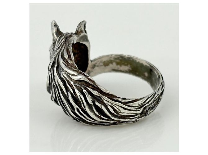 Ring Anello Cheval in argento Hermès - vista 3
