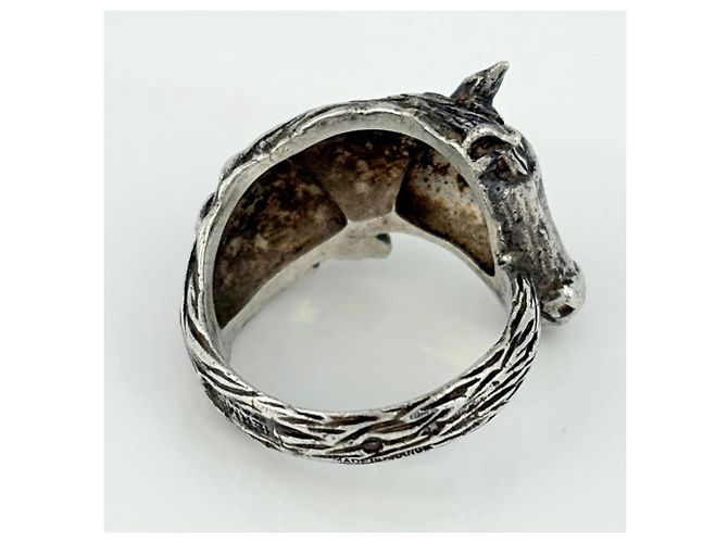 Ring Anello Cheval in argento Hermès - vista 4