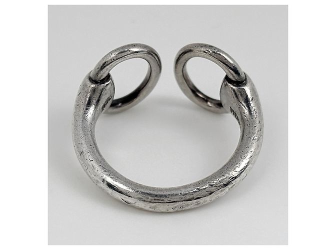 Ring Hermès Anillo banda Hermes Nausicaä en Plata 925 - vista 3