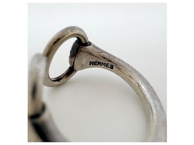 Ring Hermès Anillo banda Hermes Nausicaä en Plata 925 - vista 5