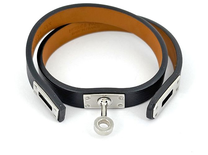 Hermès Pulseira Hermes Kelly Double Tour - vista 2