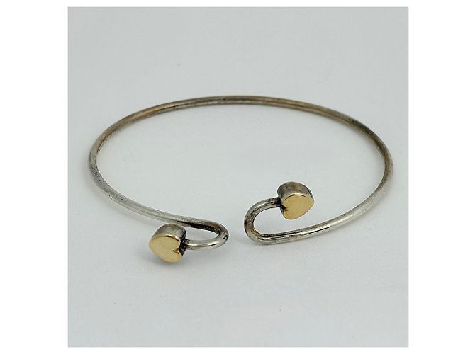 Autre Marque Bracciale rigido Tiffany & Co. Double Heart Hook - vista 2