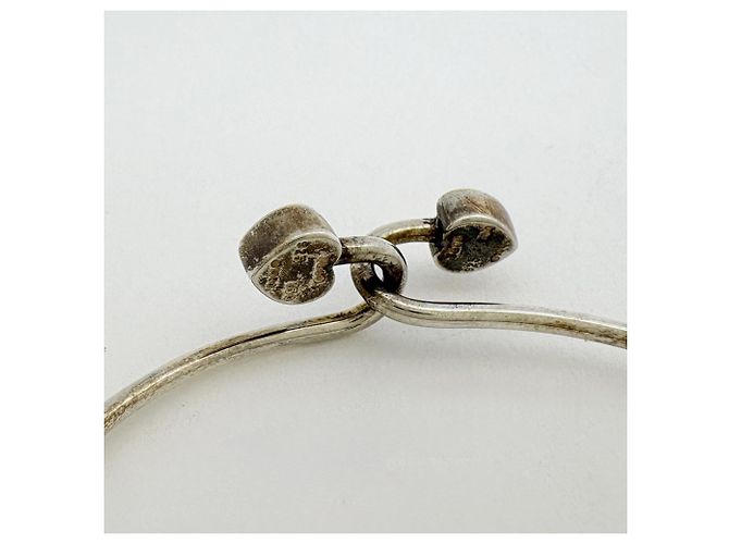 Autre Marque Bracciale rigido Tiffany & Co. Double Heart Hook - vista 3