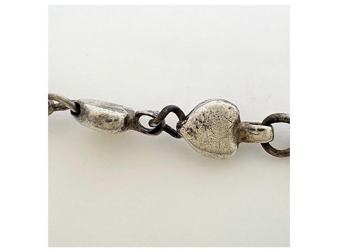 Autre Marque Bracciale Tiffany & Co. Puff Heart in Argento 925 - vista 3