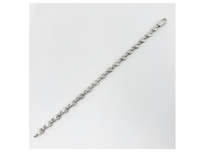 Autre Marque Tiffany & Co. Puff Heart Charm Armband - Ansicht 2