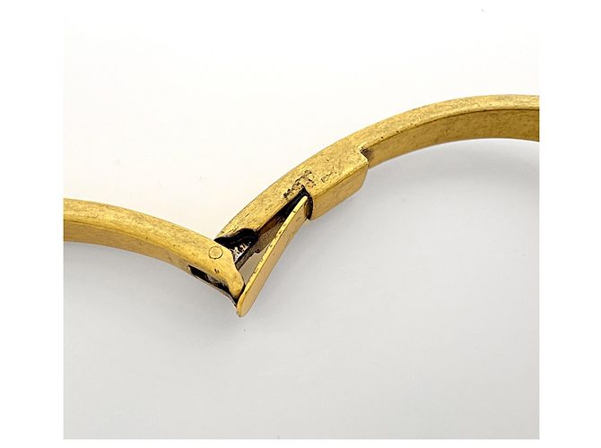 Bracciale rigido Christian Dior placcato oro - vista 4